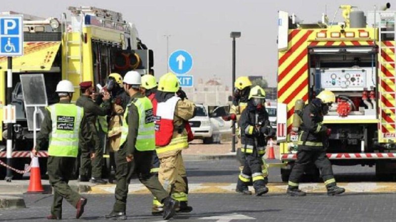 阿布扎比机场发生火灾， 3辆油罐车爆炸