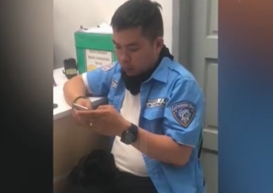 菲律宾奎松市一男子冒充交警被捕