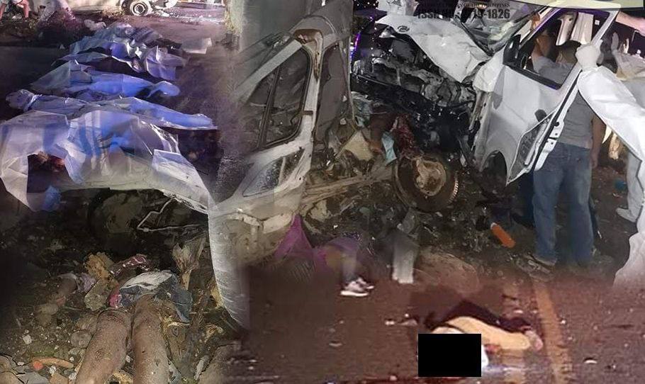 惨烈！菲国军人驾车酿惨剧，9人当场死亡，其中还有3个月大的女婴