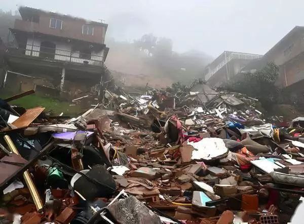 巴西东南部遭遇暴雨5700人无家可归