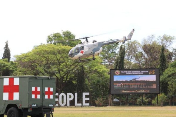 菲律宾陆军启动首个急救航空医疗队