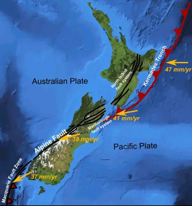 新西兰发现地下水库可能带来9级地震和海啸