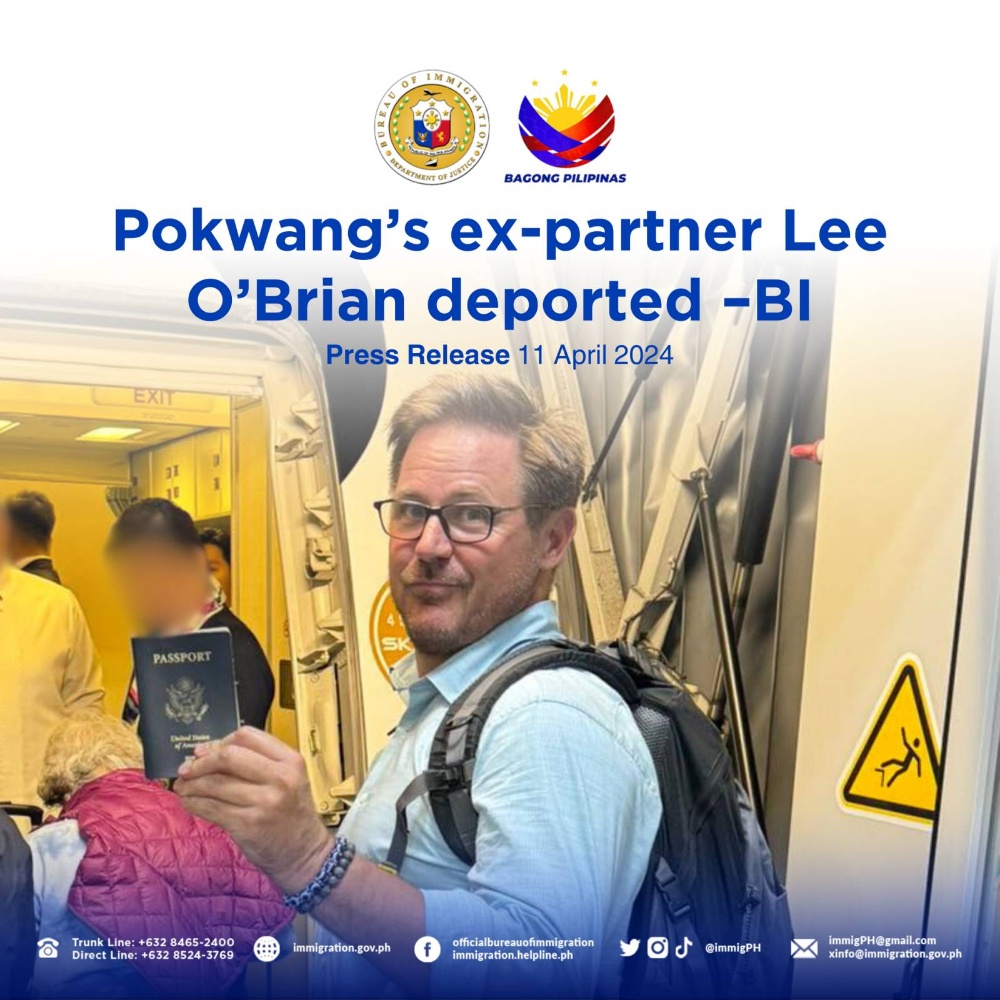 菲律宾明星向移民局举报外籍男友非法工作
