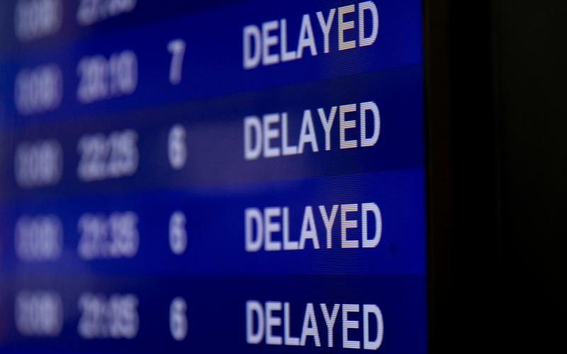 马尼拉国际机场航班延误情况持续