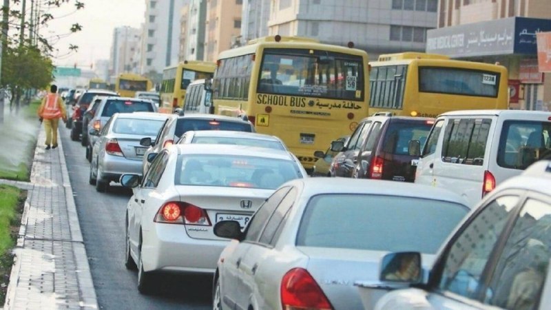 迪拜警方警告司机不要在路上突然停车
